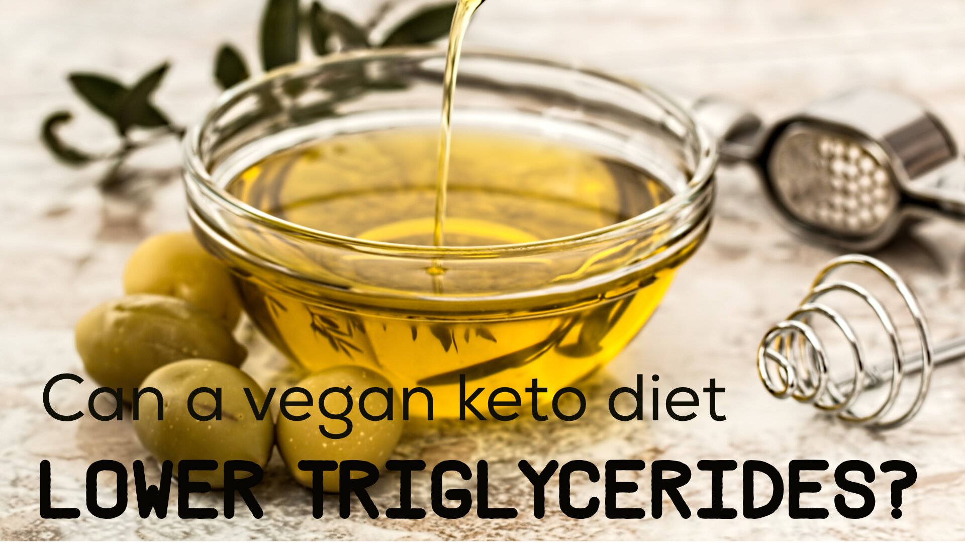 Can a vegan keto diet lower triglycerides?